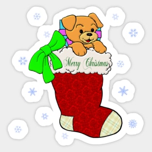 Dogo christmas Sticker